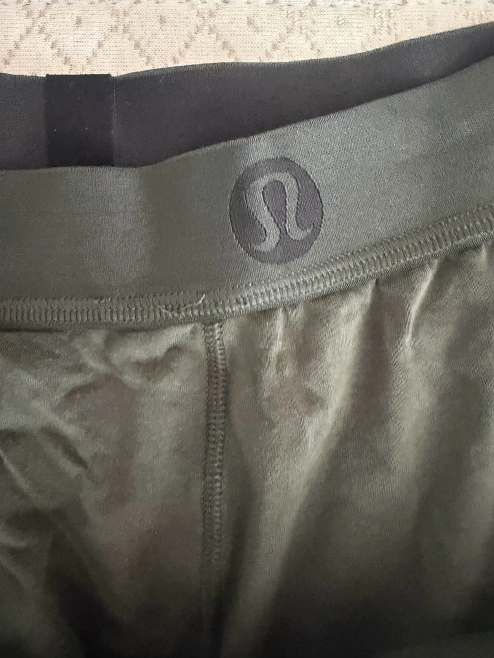 lululemon athletica Men’s Dark Olive Green Boxer Briefs